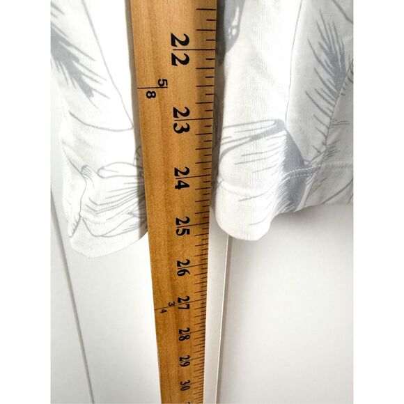 NoBull High Neck Muscle Tank Size S Butterly Floral Print White Gray - Picture 4 of 6